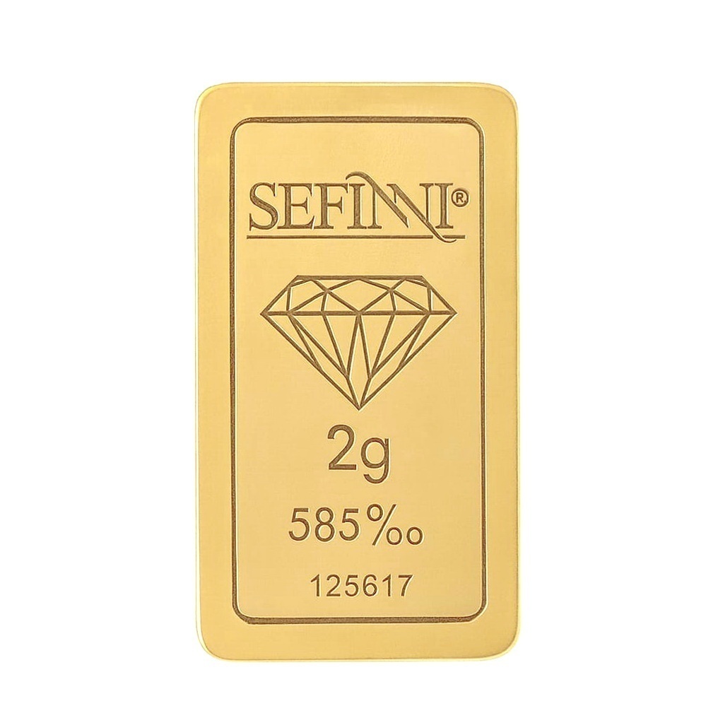 Lingou SEFINNI Personalizabil din Aur 14K 585 – 2 grame