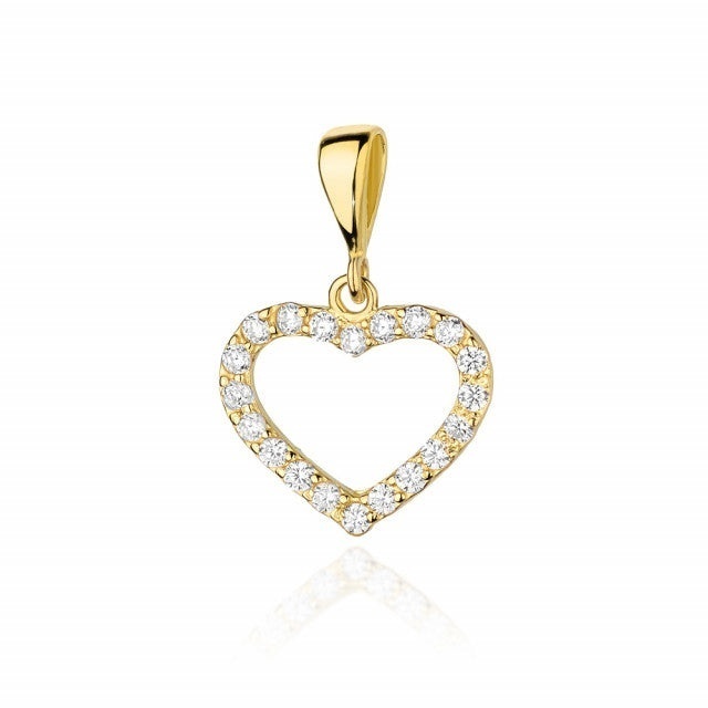 Pandantiv Aur 14K cu Diamante Naturale 0.29 ct
