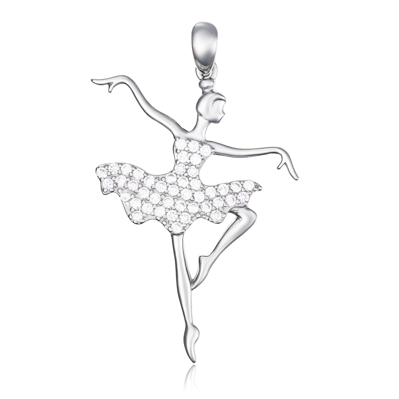 Pandantiv Ballerina din argint 925 3.2g