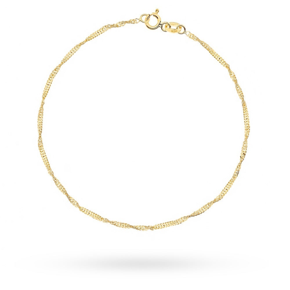 Brățară Aur 14K Splot Singapure 035
