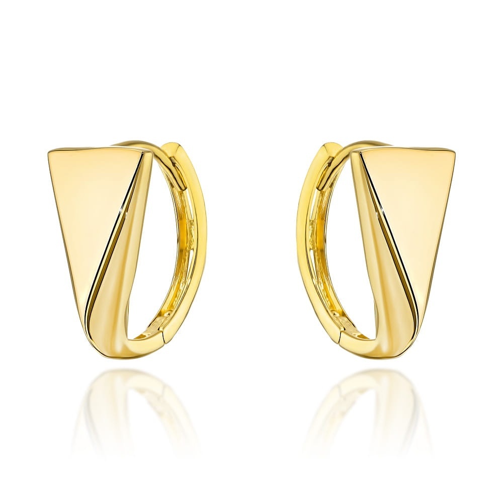 Cercei Aur 14k cu Model Neted
