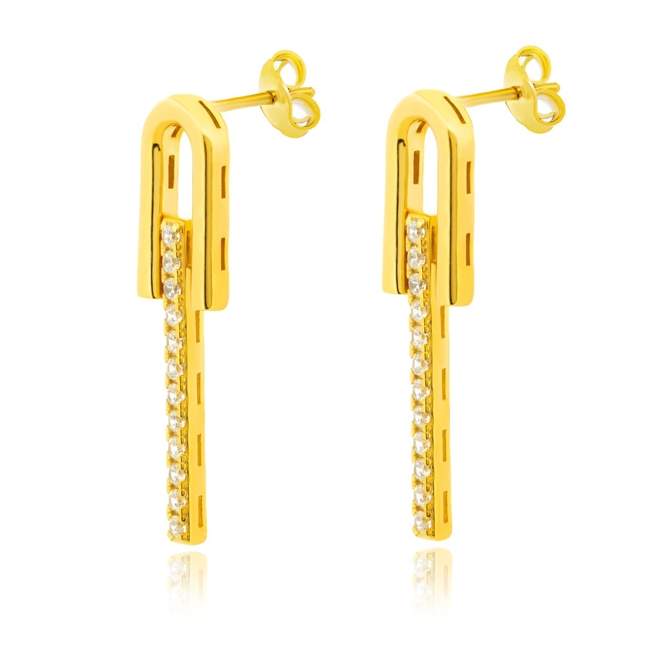 Cercei Gold Legacy din argint 925