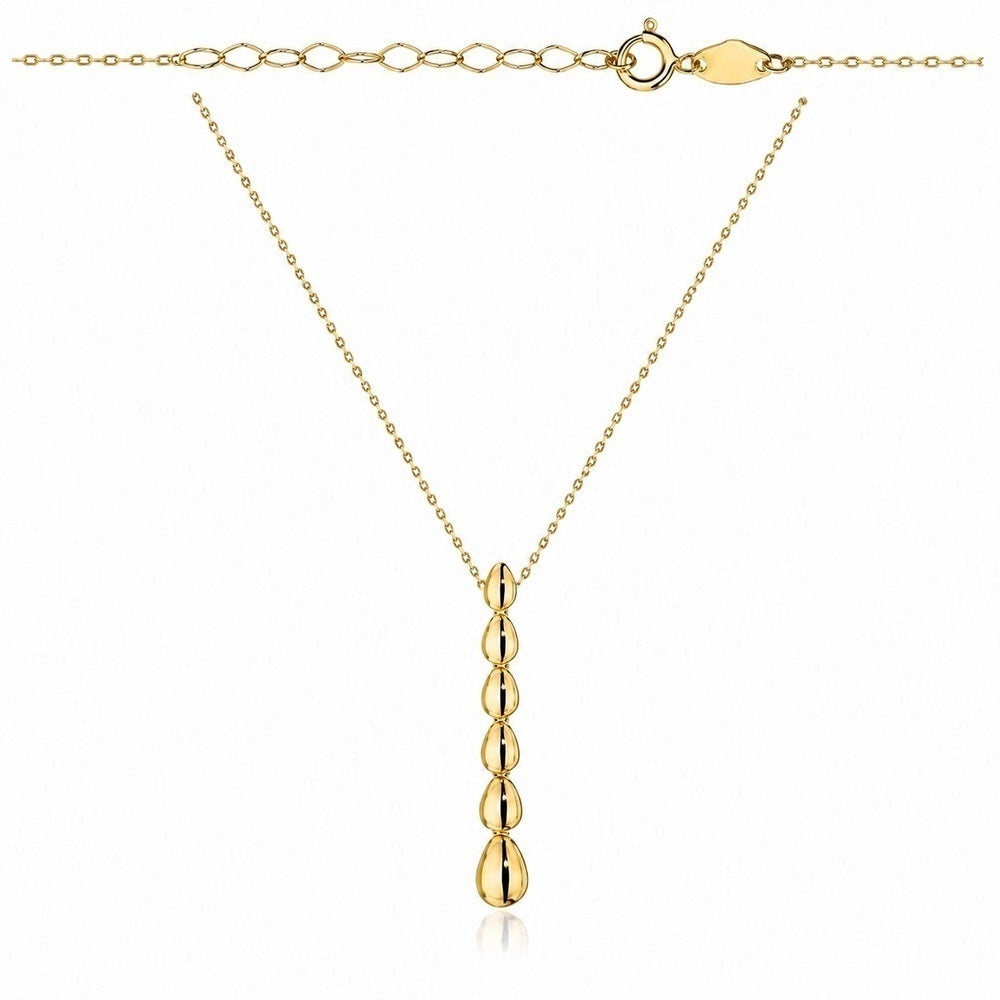 Colier Aur 14K Ovale Drapate