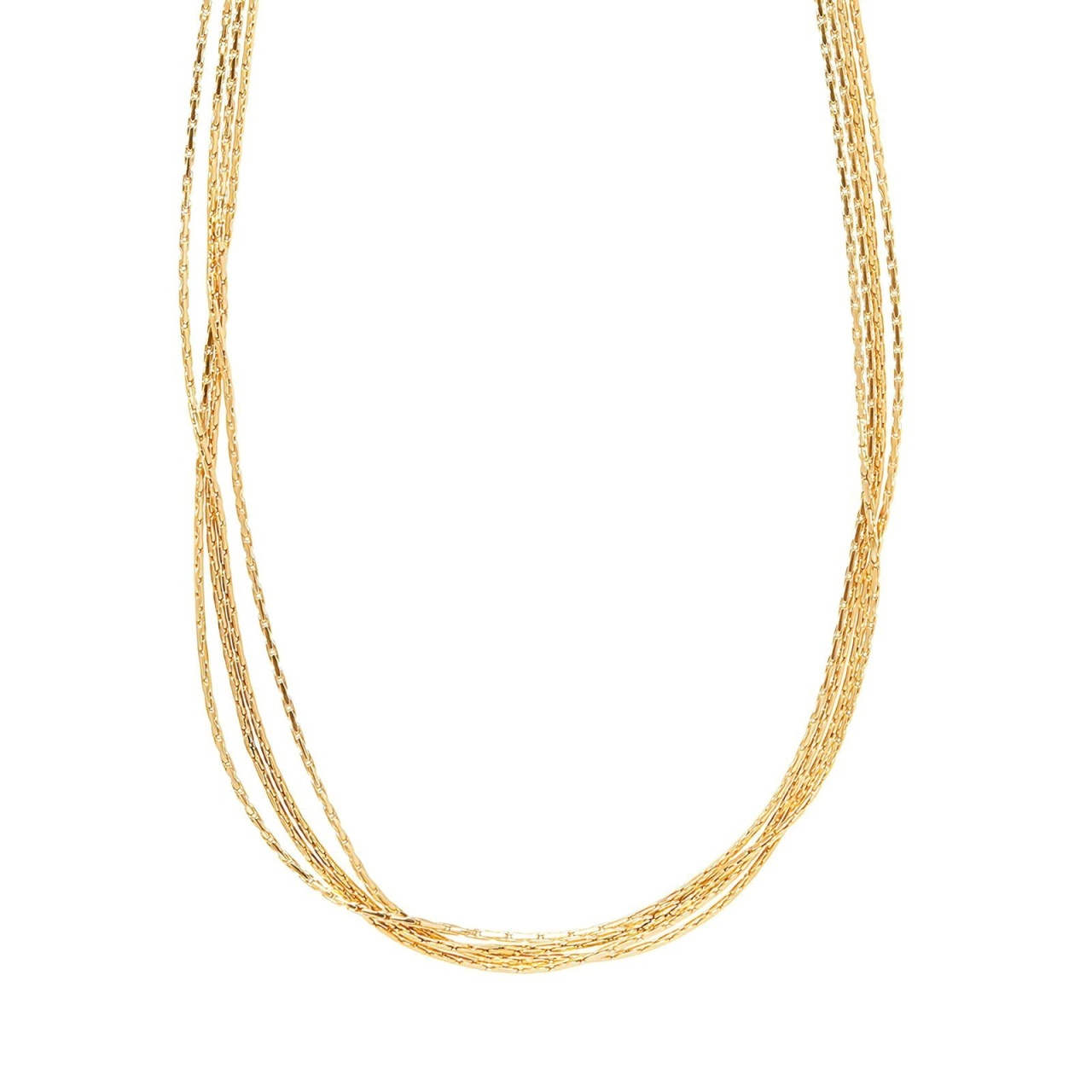 Colier Multy din Inox placat cu AUR 18K