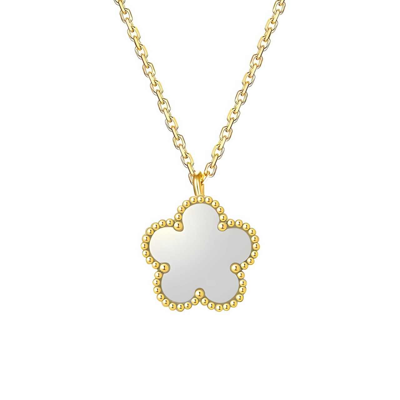 Colier Supreme din Inox placat cu AUR 18K