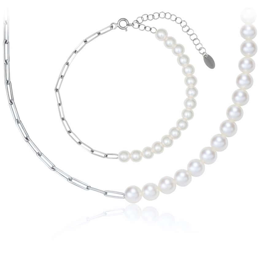 Set Missy din Argint 925 și perle