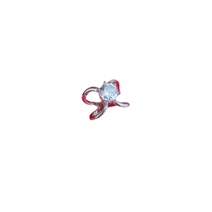 Inel pentru esarfa Diamond Silver