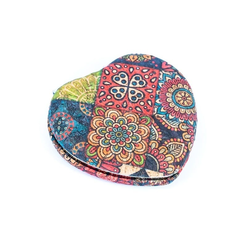 Oglinda portabila din pluta Heart