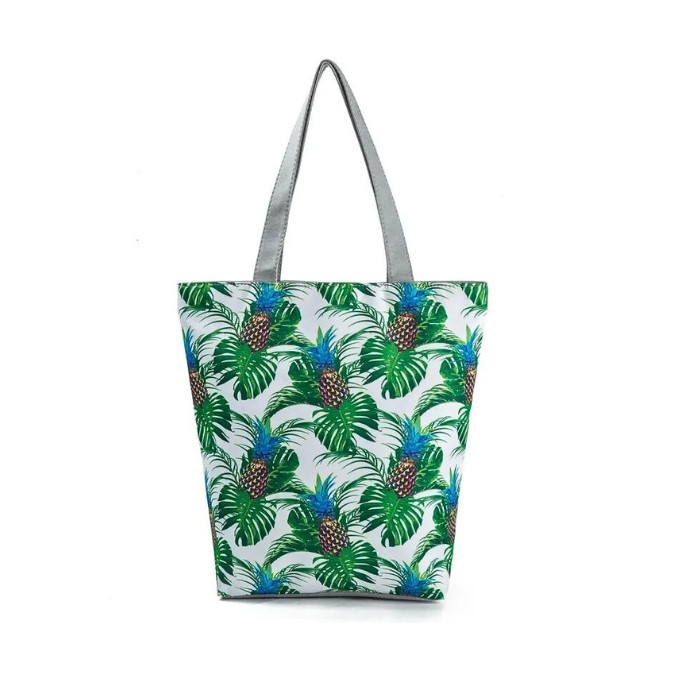 Geanta shopper cu imprimeu