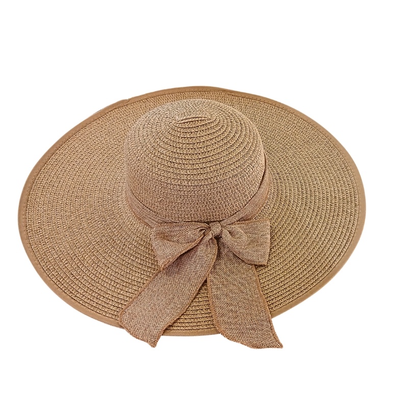 Palarie din rafie Beige
