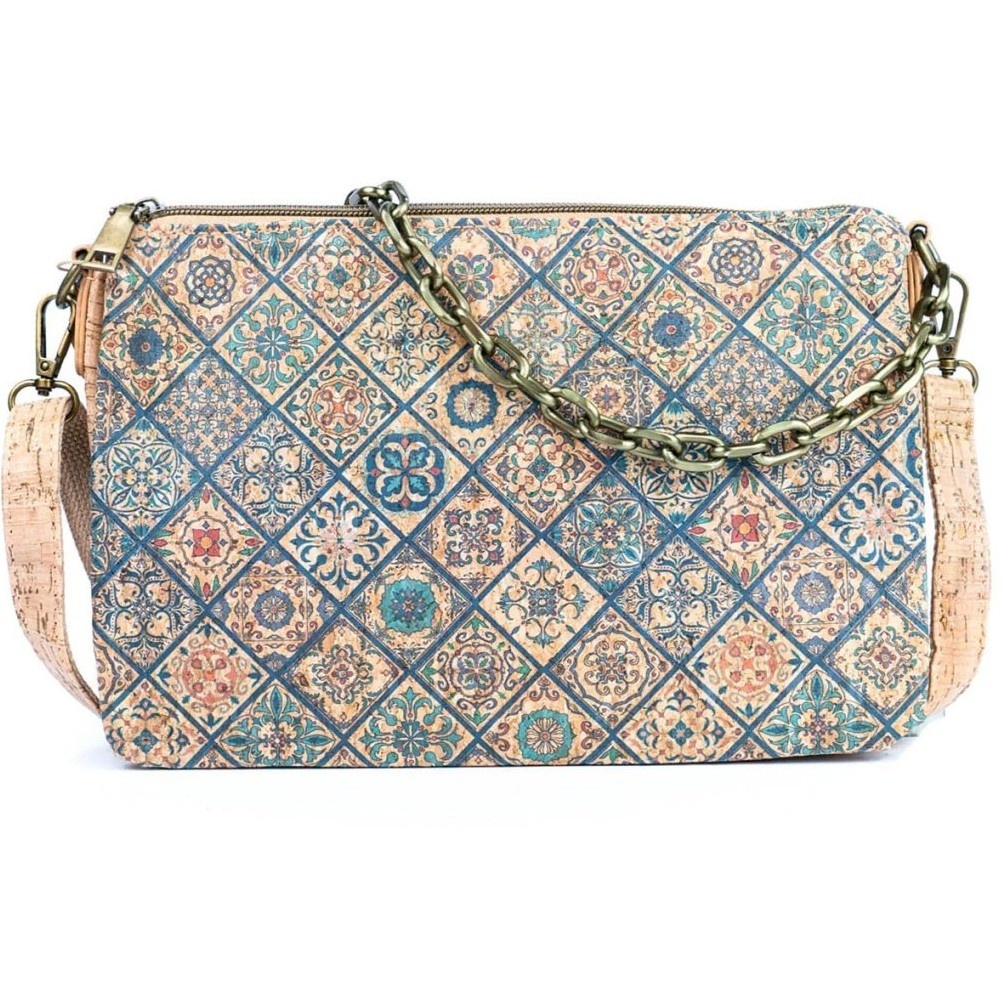 Geanta dama din pluta cu 3 compartimente Azulejos