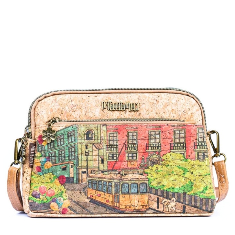 Geanta din pluta crossbody City