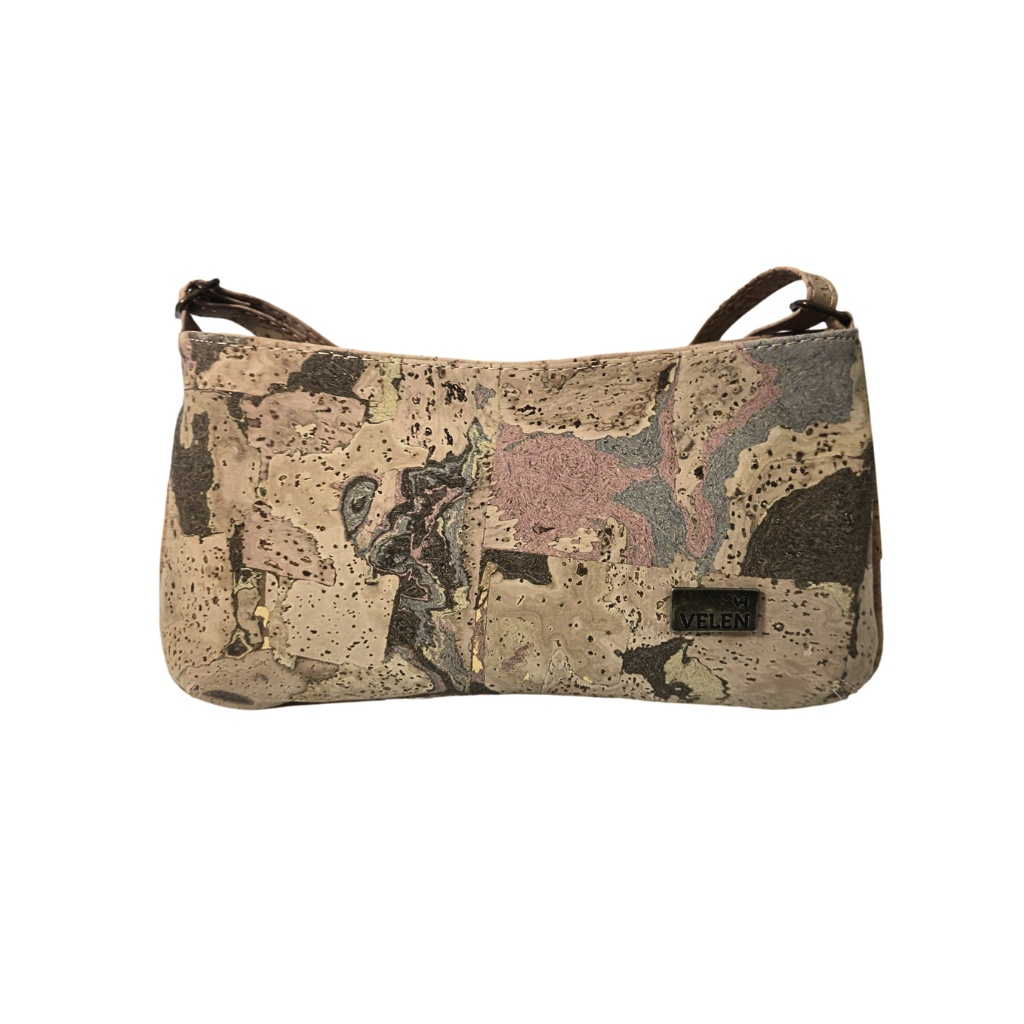 Geanta dama crossbody din pluta Textures Beige