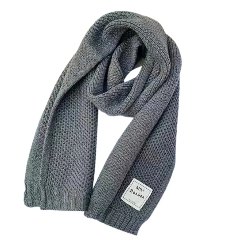 Fular tricotat pentru copii