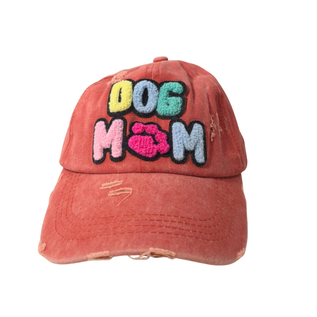 Sapca Dog Mom stil vintage brodata reglabila