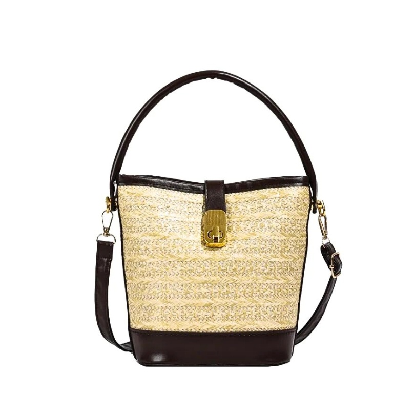 Gentuta crossbody din rafie