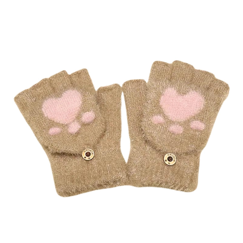 Manusi din plus 2 in 1 Love Paws