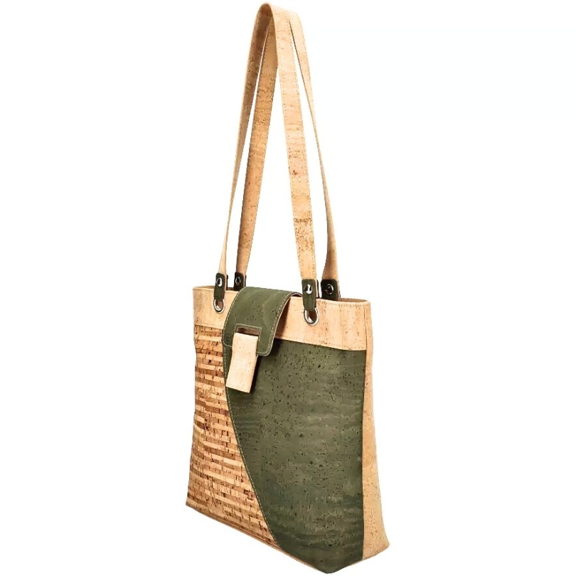 Geanta de umar din pluta Natural Green