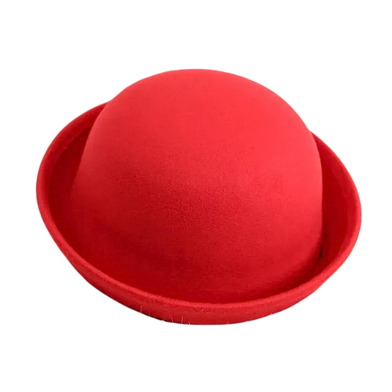 Palarie rotunda cu boruri intoarse Retro