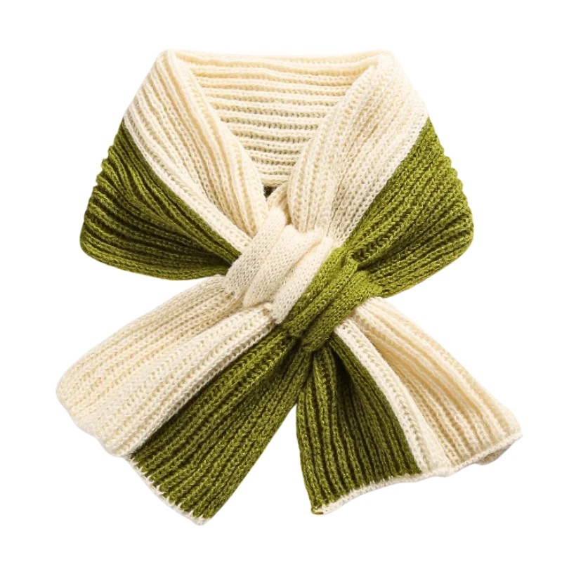 Fular petrecut - Duo Green