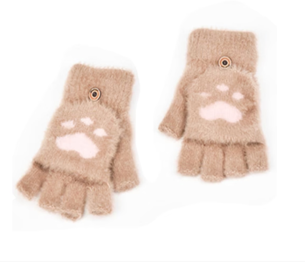 Manusi din plus 2 in 1 Love Paws