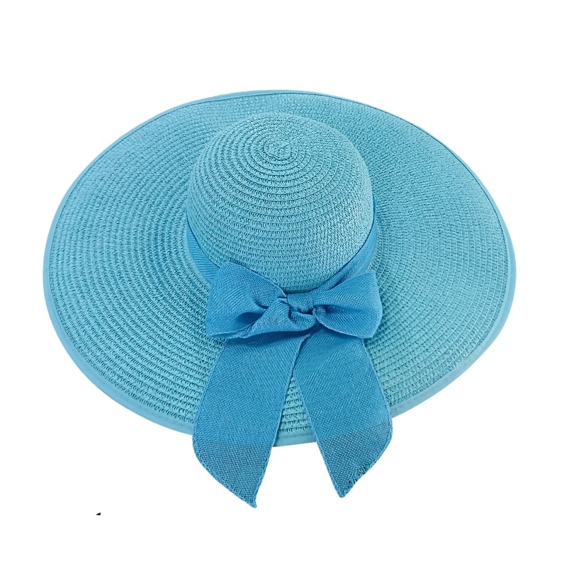 Palarie din rafie Blue