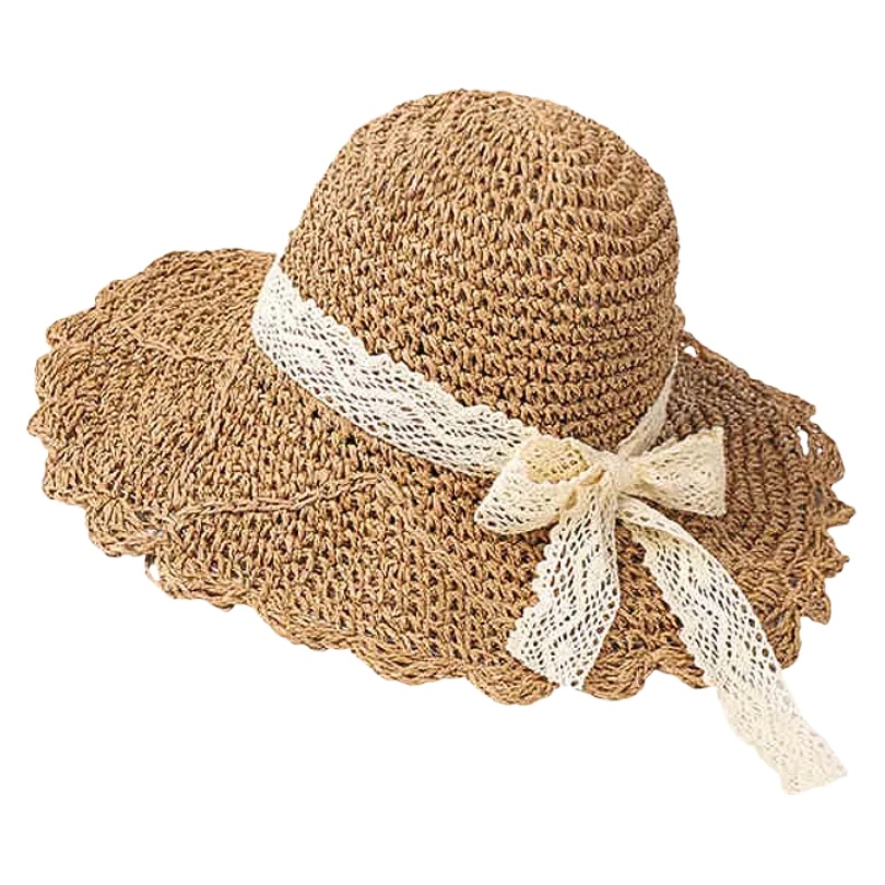Palarie din rafie Lace