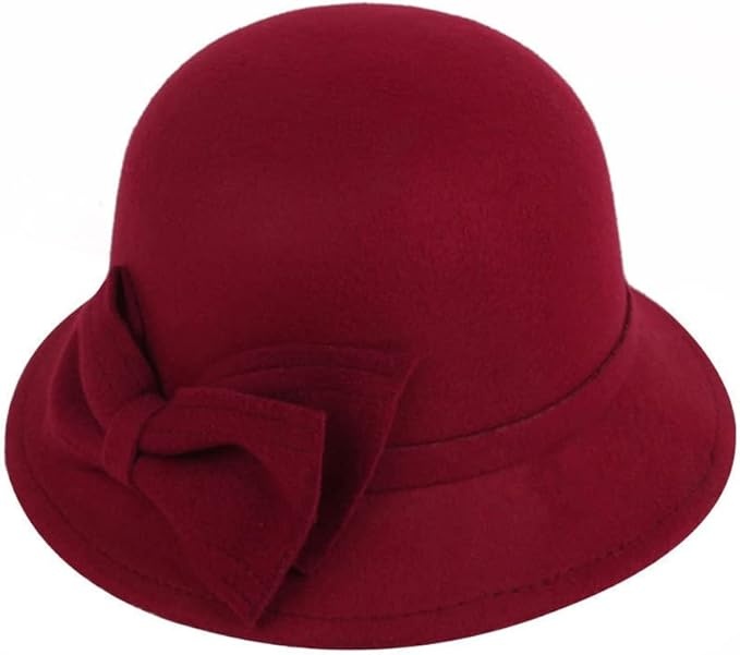 Palarie dama eleganta Bow visinie