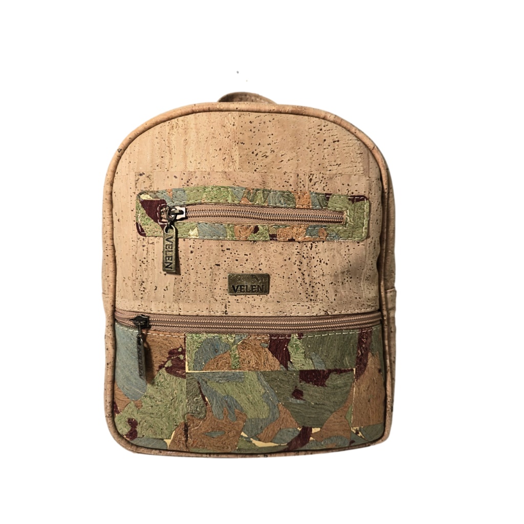 Rucsac dama din pluta Natural Textures