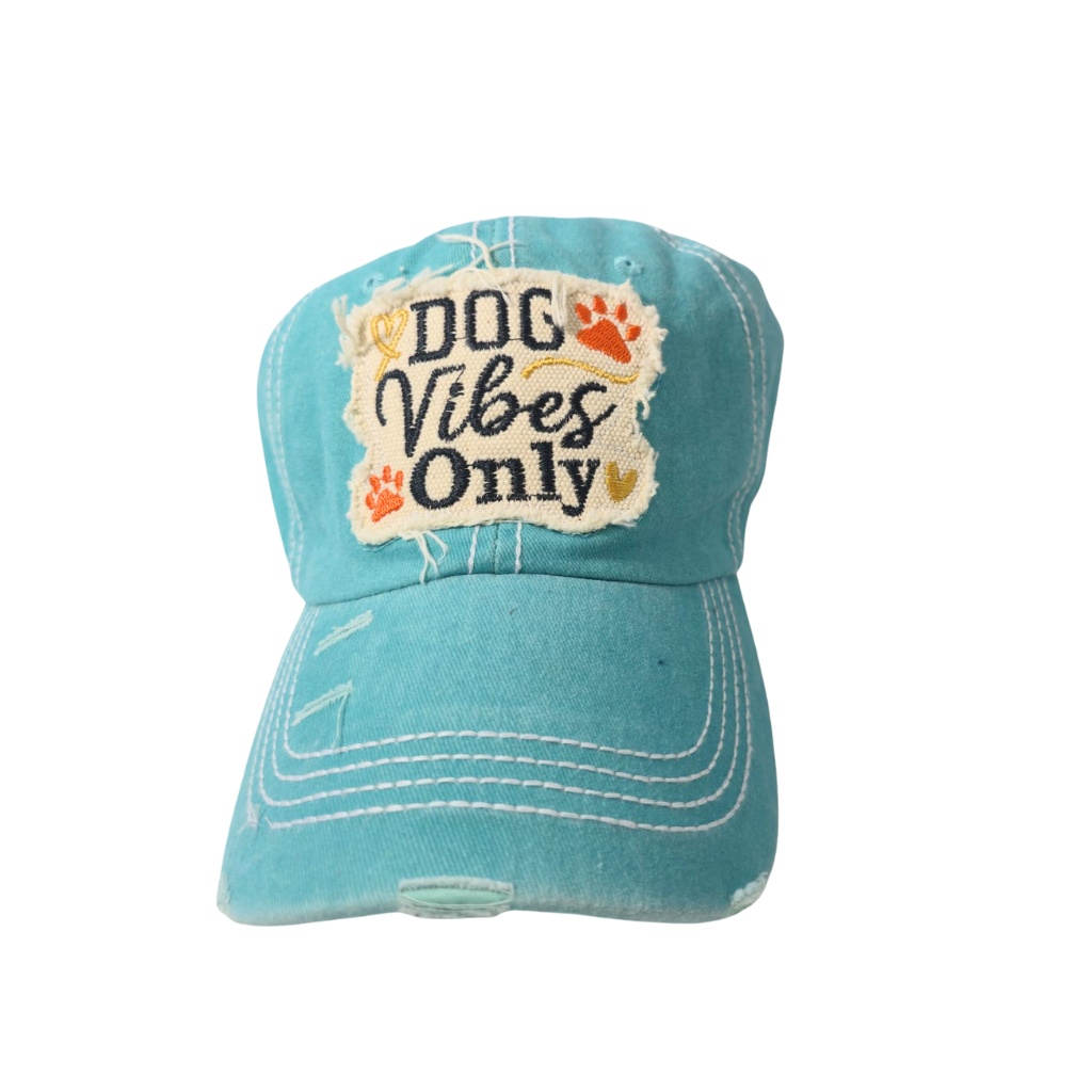 Sapca denim Dog Vibes blue