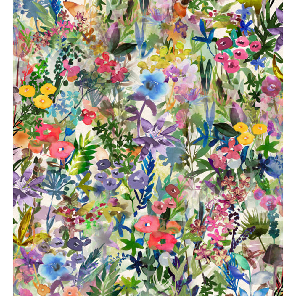 Tapet multicolor din hartie Poppy Meadow Rebel Walls