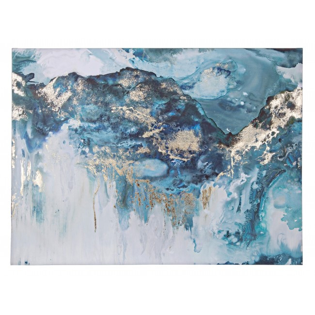 Tablou multicolor din fibre naturale 90x120 cm Village Bizzotto