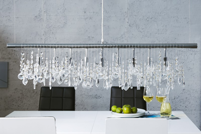 Candelabru din plastic cu 9 becuri Diamonds The Home Collection