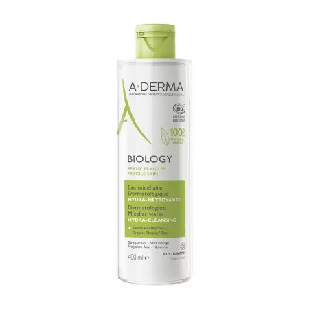 Apa micelara hidratanta biology, 400 ml, aderma