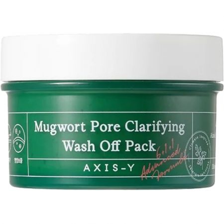 Axis-Y Mugwort Pore Clarifying Wash Off Pack masca pentru curatarea porilor, 100 ml