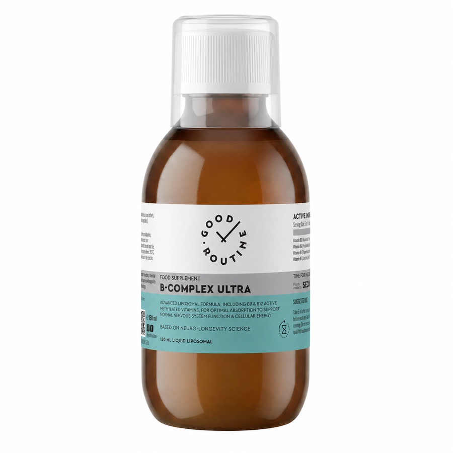 Oficial B-Complex Ultra, gust de zmeura, 150 ml, Good Routine, Secom - Elegant Complex B si Energie farmaciilenapofarm.ro Oficial B-Complex Ultra, gust de zmeura, 150 ml, Good Routine, Secom - Elegant Complex B si Energie farmaciilenapofarm.ro