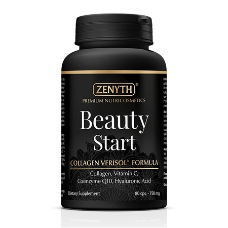 Beauty Start 80 capsule - Antrenul tău pentru o piele strălucitoare și păr puternic