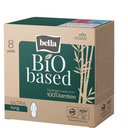 Bella Bio Based Ultra Long Absorbante Igienice, 8 bucăți