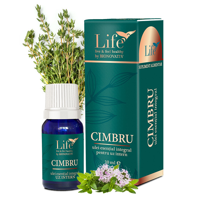 Ulei Esențial Cimbru BIONOVATIV 5ml - Sănătate Naturală și Aromaterapie