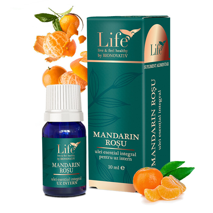Bionovativ ulei esential mandarin rosu 10ml