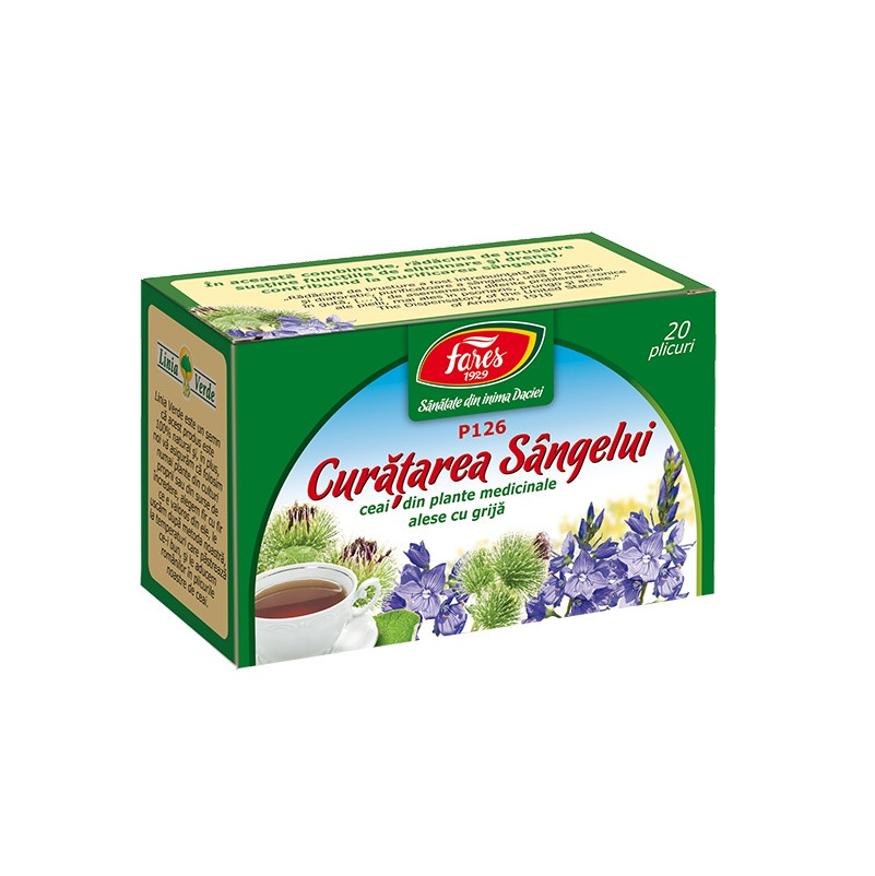 Ceai curatarea sangelui x 20dz (Fares)