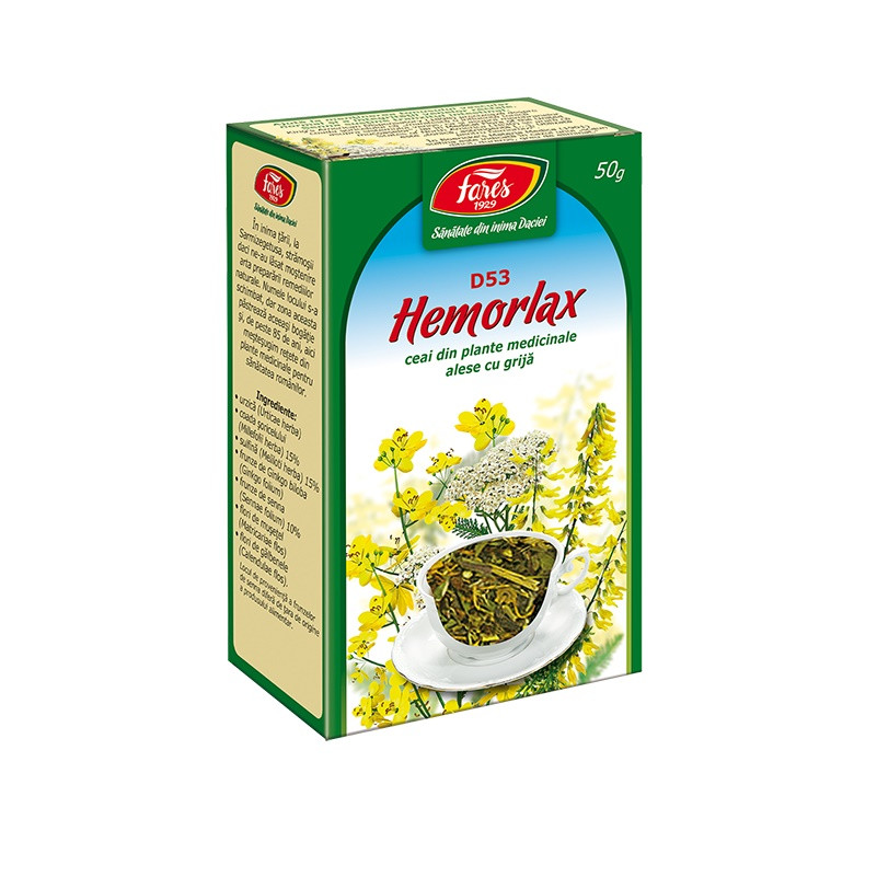 Ceai Hemorlax x 50g (Fares)