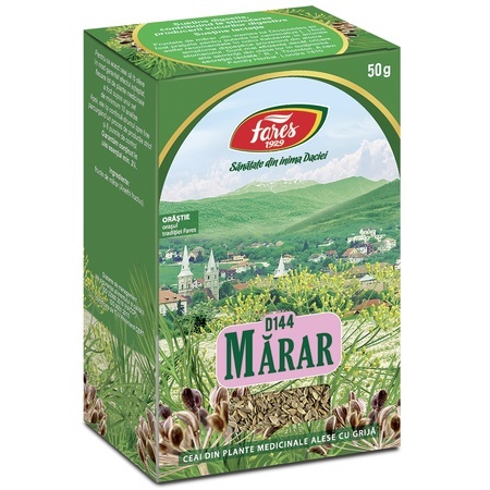 Ceai Mărar fructe D 144, 50 g, Fares