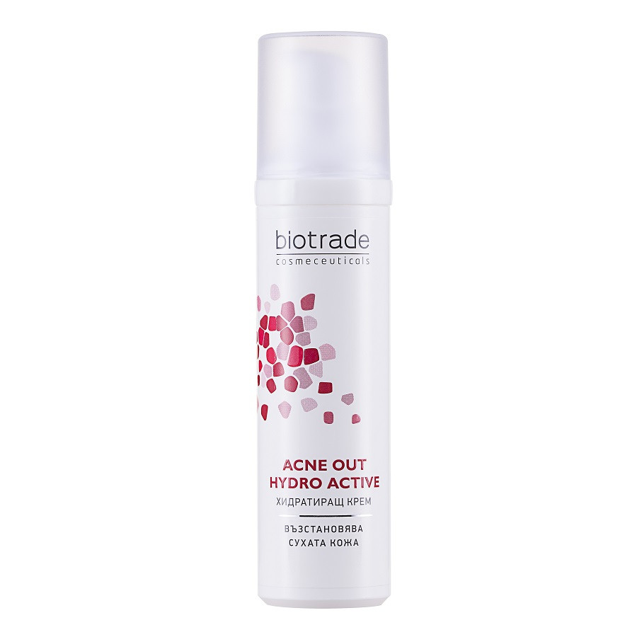 Crema hidratanta pentru ten acneic acne out hydro active, 60 ml, biotrade