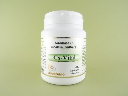 Cx-vital vitamina c alcalina pulbere x250g