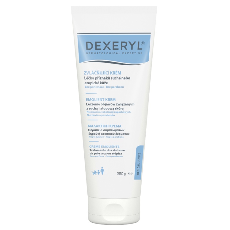 Dexeryl Cremă Emolientă pentru Piele Uscată și Atopică, 250 g
