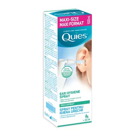 Docuspray Quies  Spray Auricular cu Elemente Marine, 100 ml