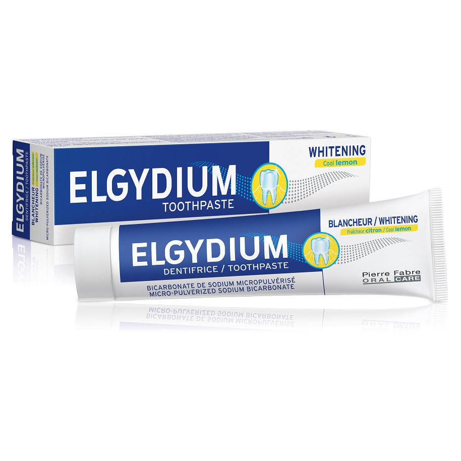 Elgydium Pasta de Denti cu Lămâie - Albire Naturală și Protecție