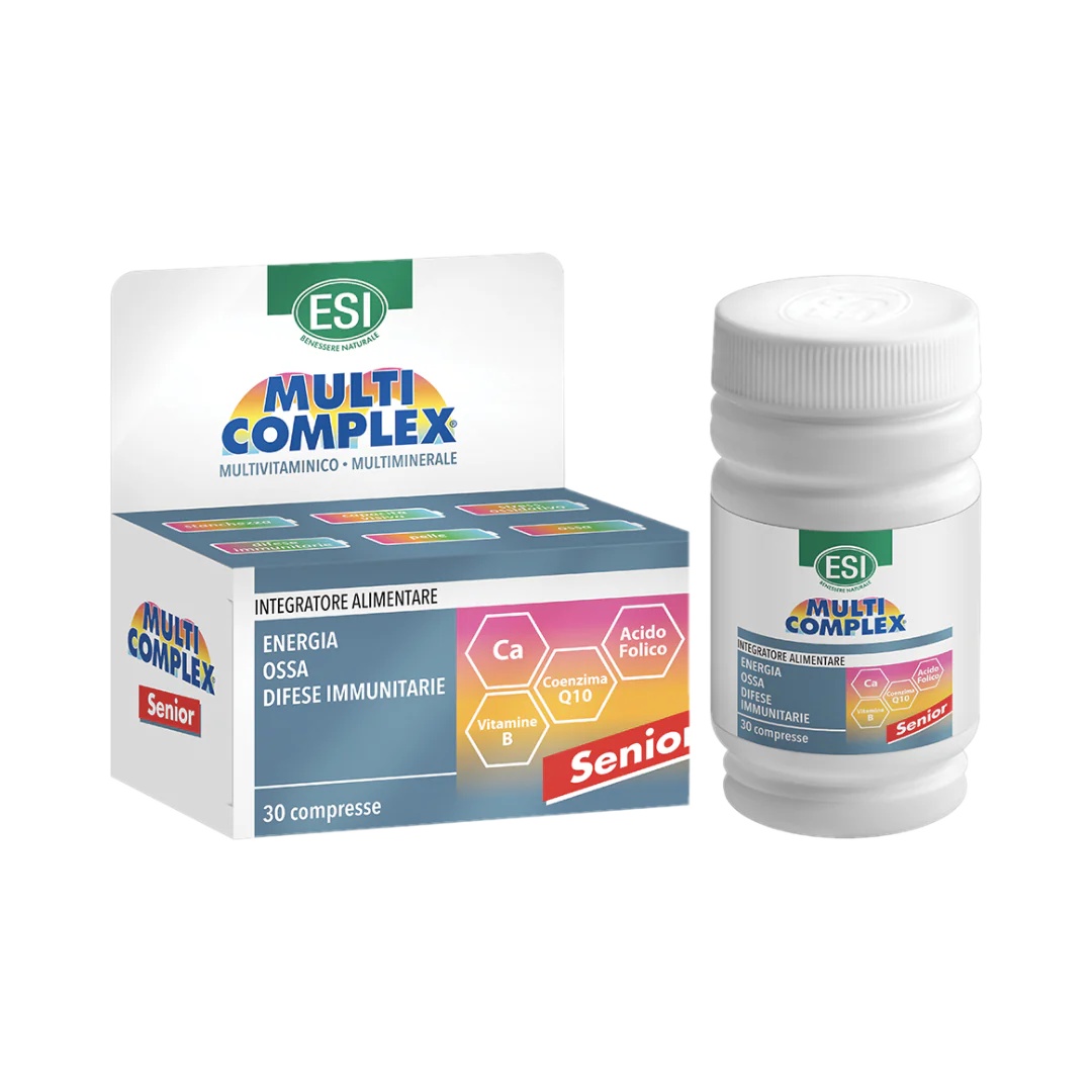 Esi multicomplex senior multivitamine si minerale + coenzima q10, 30cp