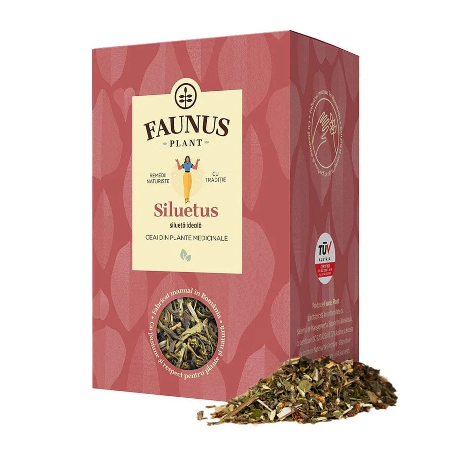 Faunus Ceai Siluetus, amestec de 9 plante, 90 g